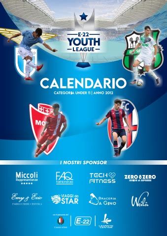 calendario youth league 2024